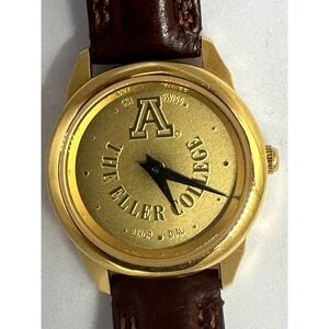 The Eller College CSI Swiss Watch New Battery 23K Gold Plated Women 26MM 6.75" Y